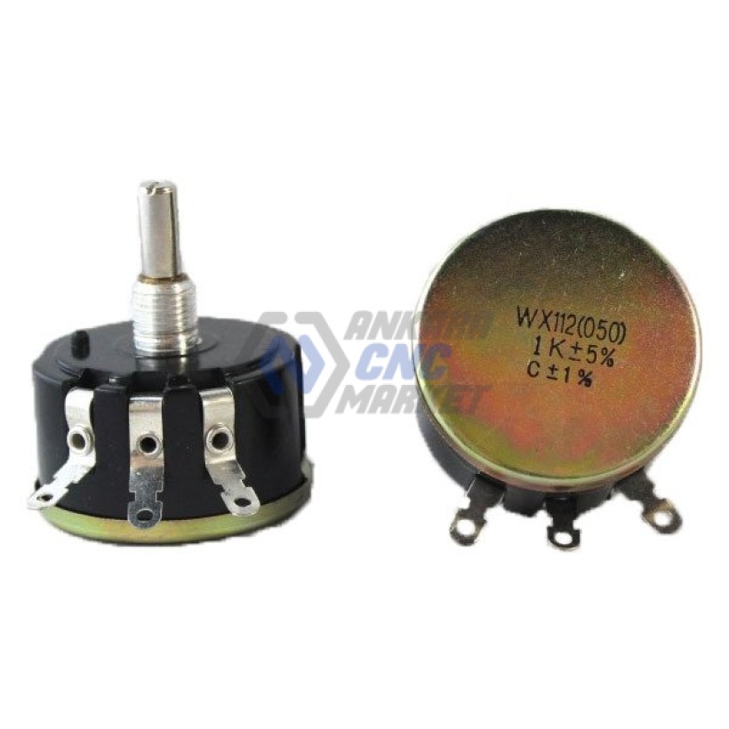 1K-5W TEK TURLU POTANSİYOMETRE 1K-5W TEK TURLU POTANSİYOMETRE
