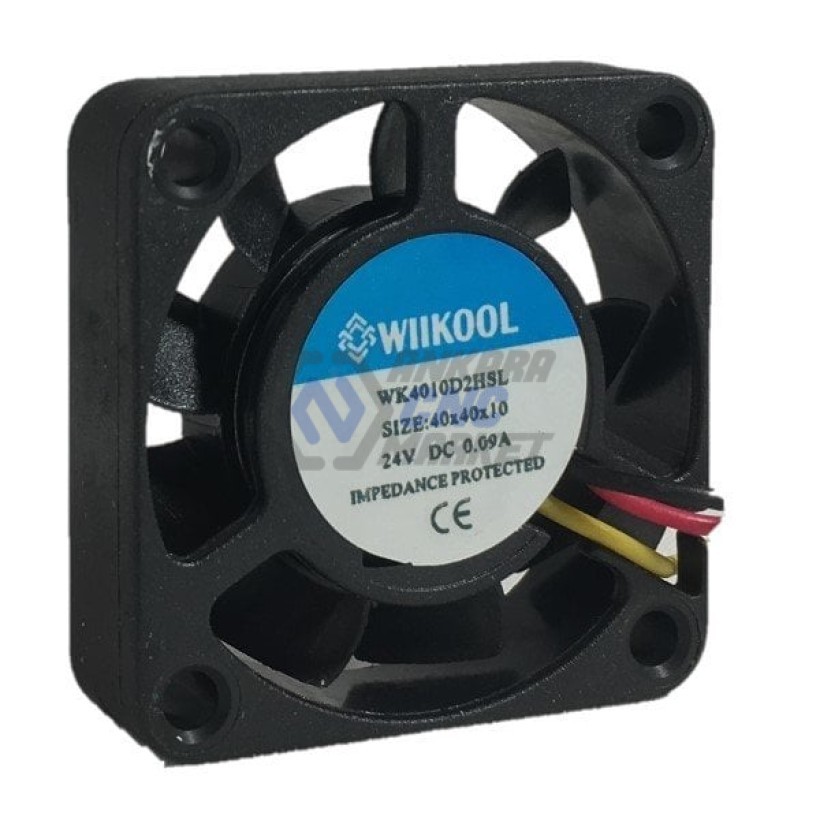 40X40X10MM 24V 0,09A DC KARE FAN 40X40X10MM 24V 0,09A DC KARE FAN