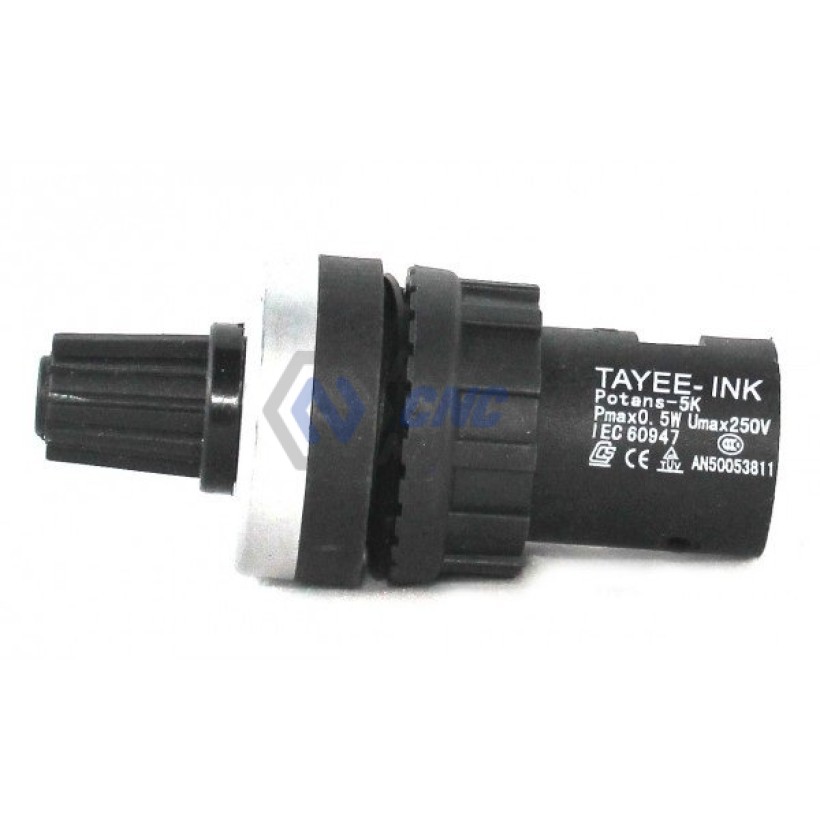 5K-22mm - TEK TURLU POTANSİYOMETRE 5K-22mm - TEK TURLU POTANSİYOMETRE