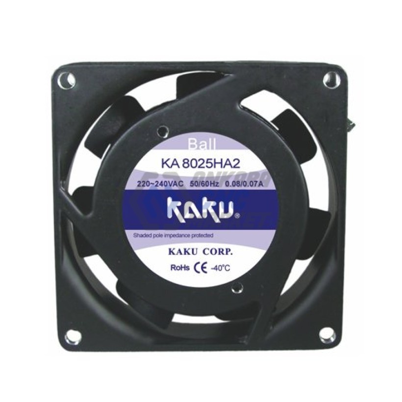 80X80X25MM 220VAC KARE FAN 80X80X25MM 220VAC KARE FAN